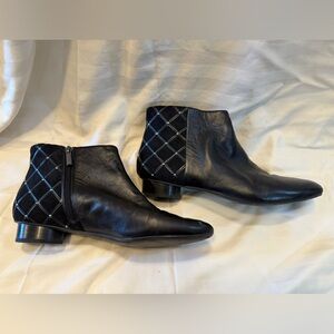 Karl Lagerfeld Low Heel Studded Bootie